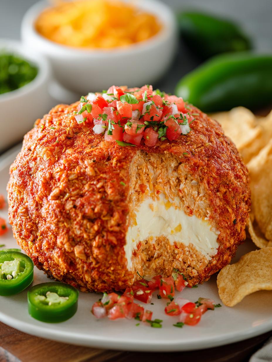 Loaded Taco Cheese Ball