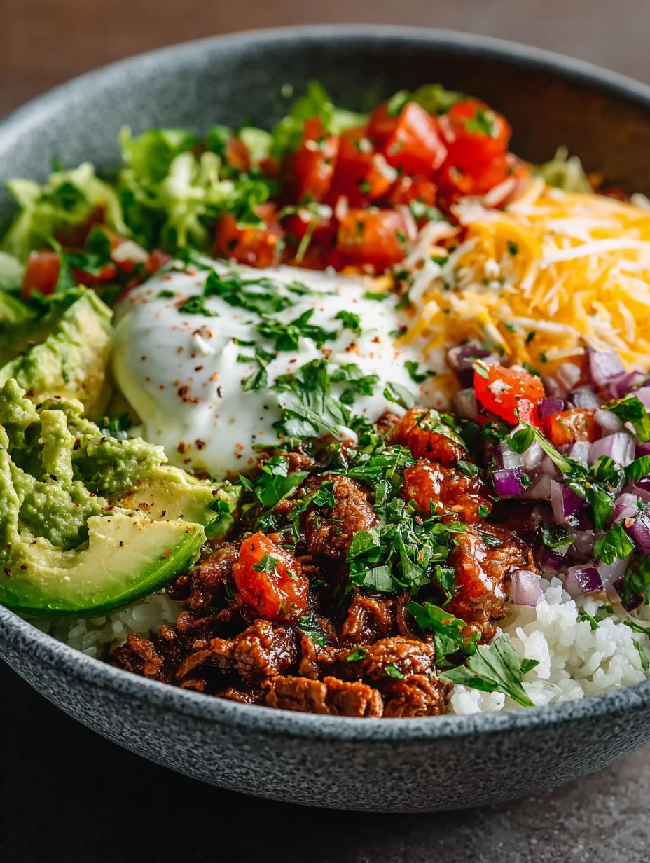 Low Carb Burrito Bowl