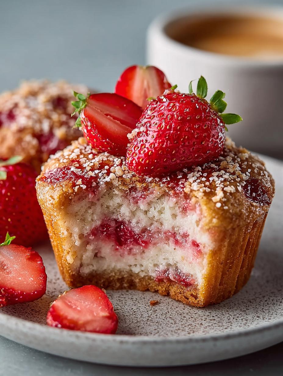 Low Carb Strawberry Protein Muffins: 12 Guilt-Free Bites - Low Carb Strawberry Protein - main visual representation