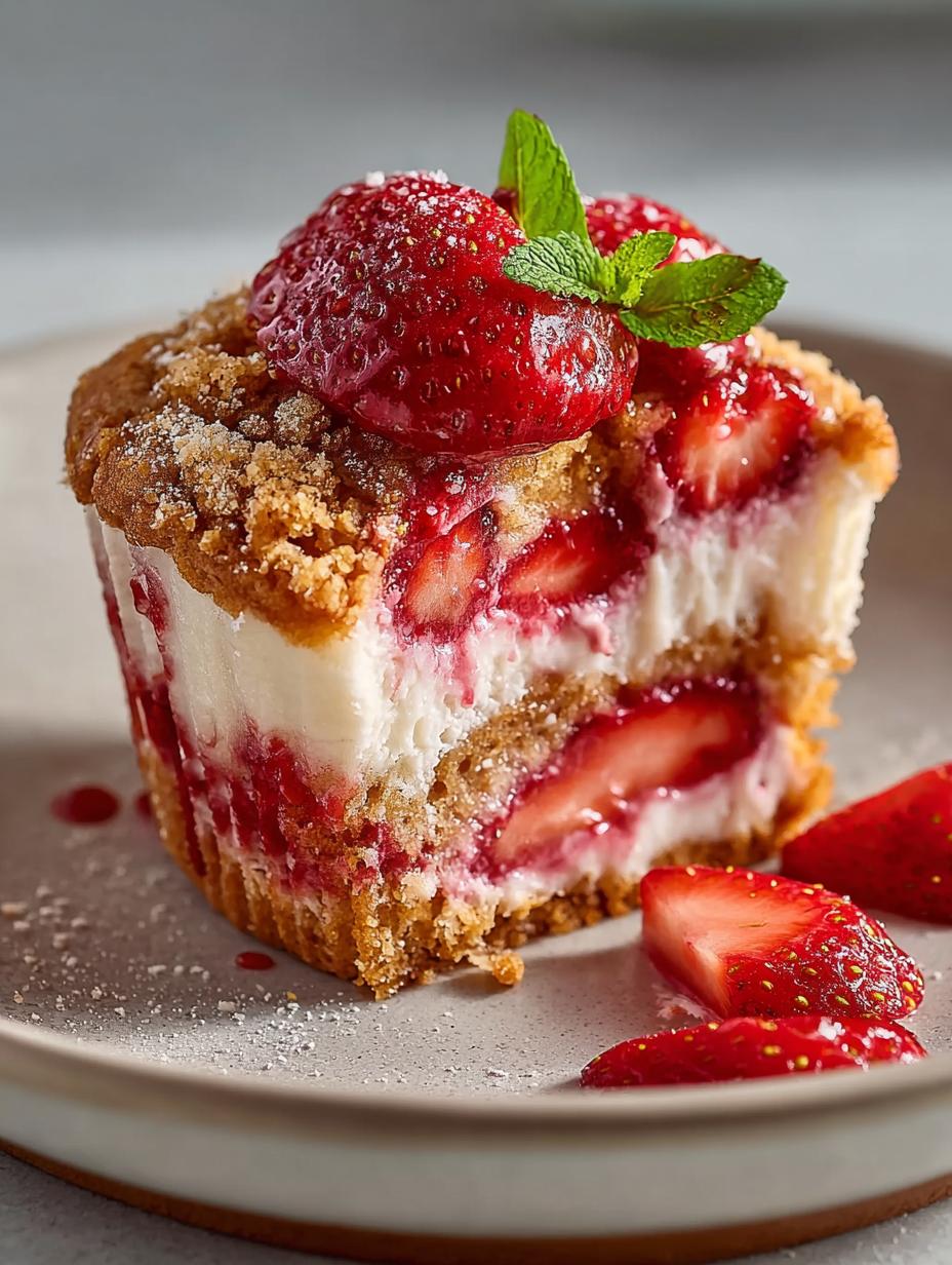 Low Carb Strawberry Protein Muffins: 12 Guilt-Free Bites - Low Carb Strawberry Protein - additional detail