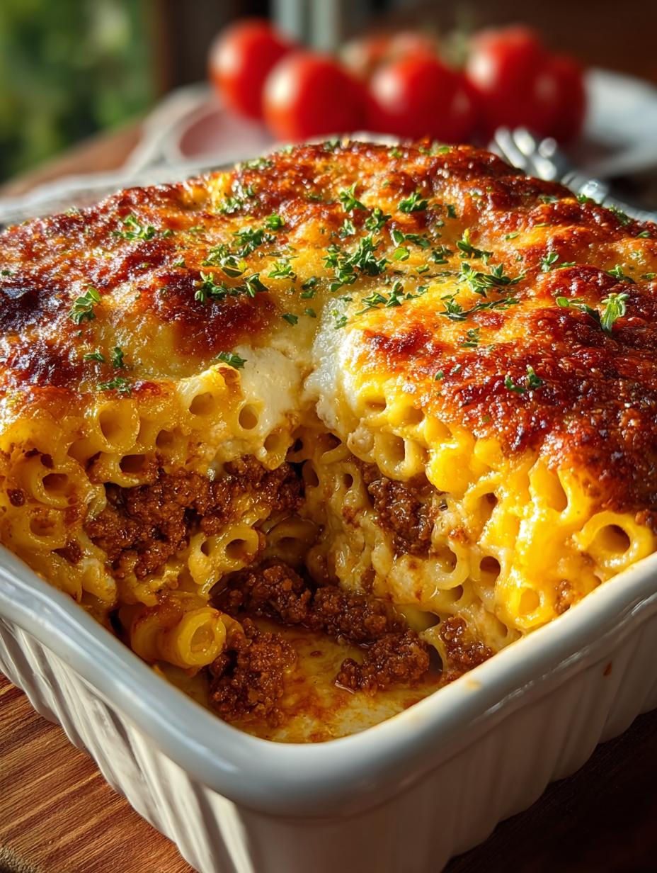 Mac Cheese Lasagna: 6 Comforting Layers of Cheesy Goodness - Mac Cheese Lasagna - additional detail