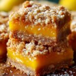 Mango Oatmeal Crumble Bars