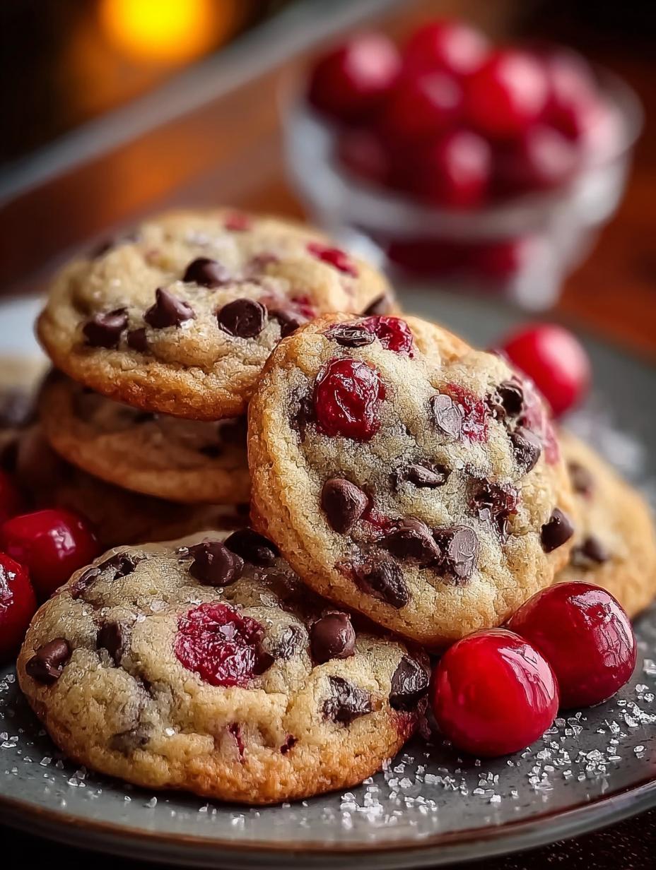 Maraschino Cherry Chocolate Chip Cookies: 24 Irresistible Treats - Maraschino Cherry Chocolate Chip - main visual representation