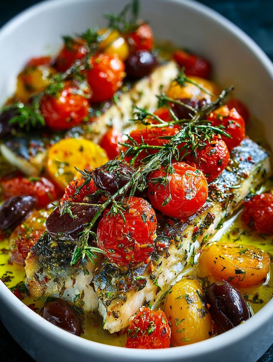 Mediterranean Baked Mackerel Fish: 6 Irresistible Flavors - Mediterranean Baked Mackerel Fish - additional detail