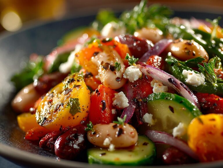 Mediterranean Bean Salad