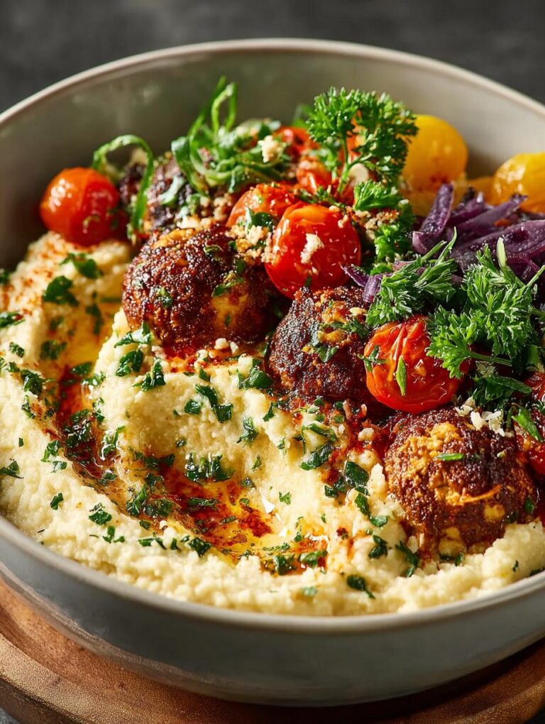 Mediterranean Bowl with Hummus