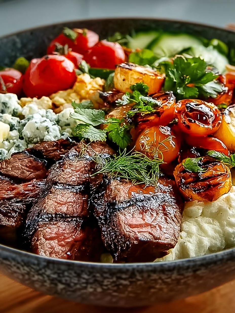Mediterranean Steak Bowls: 5 Amazing Flavor Combinations 4 Mediterranean Steak Bowls: 5 Amazing Flavor Combinations - Mediterranean Steak Bowls - main visual representation