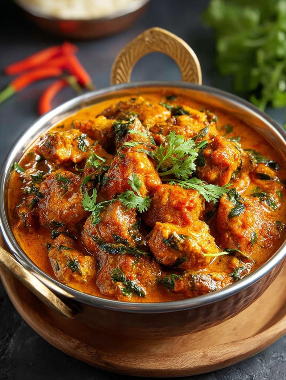 Methi Soya Chunks Curry