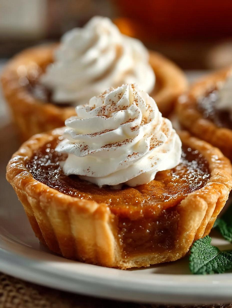 Delicious Mini Pumpkin Pies for Fall Gatherings - Mini Pumpkin Pies - main visual representation