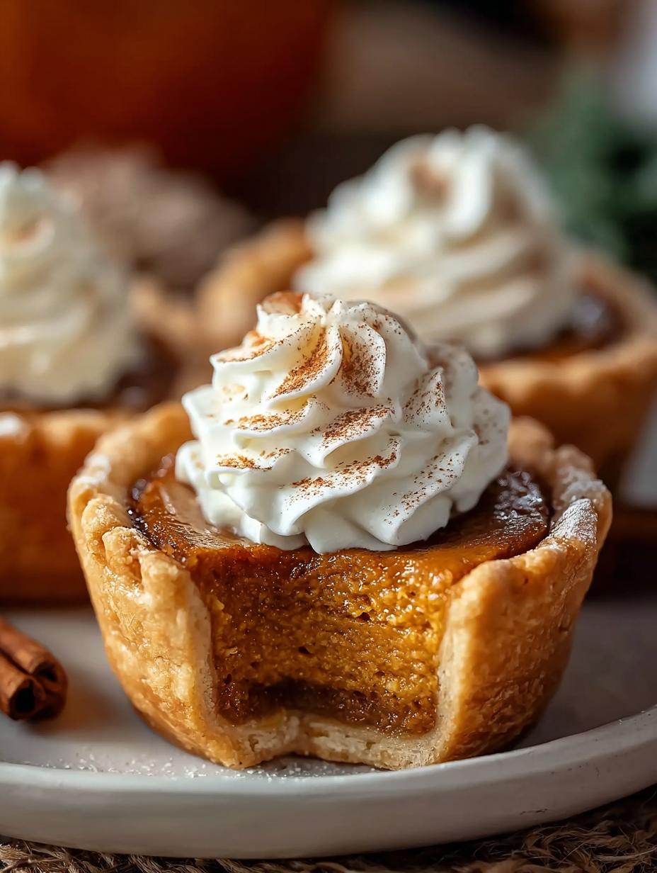 Delicious Mini Pumpkin Pies for Fall Gatherings - Mini Pumpkin Pies - additional detail
