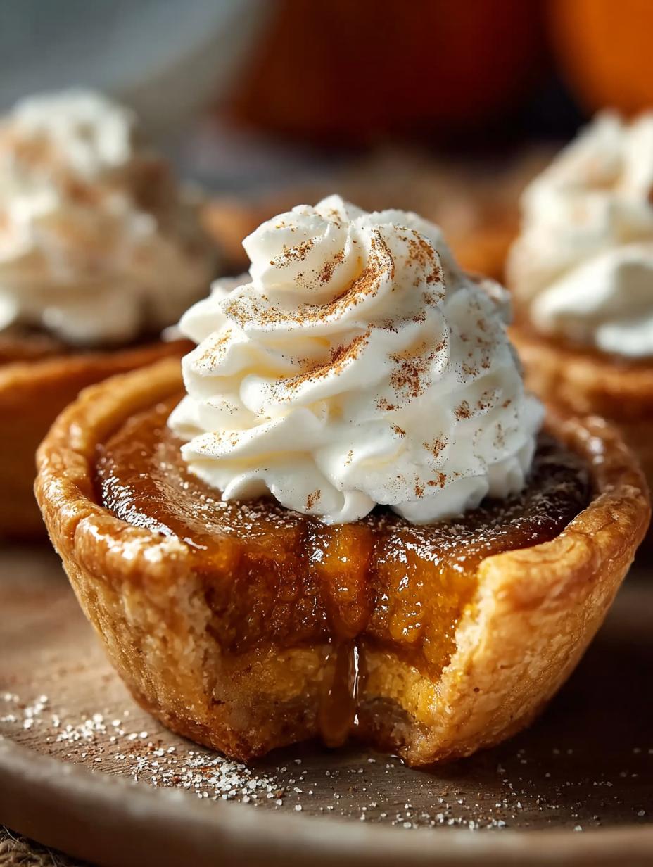 Mini Pumpkin Pies