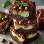 Mint Chocolate Brookies