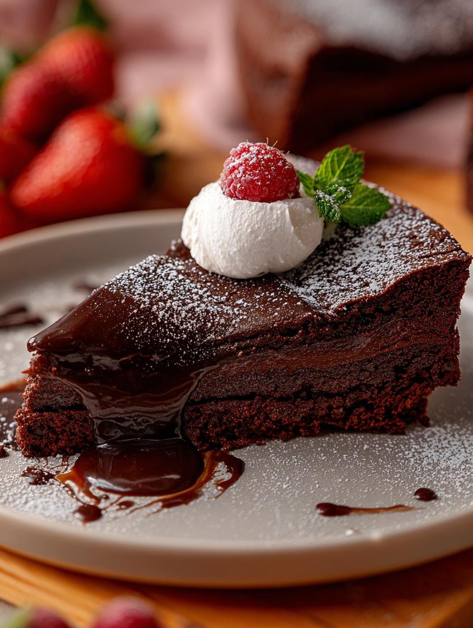 Moelleux Chocolat Cake: 7 Steps to Decadent Perfection 5 Moelleux Chocolat Cake: 7 Steps to Decadent Perfection - Moelleux Chocolat Cake - additional detail