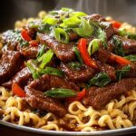 Mongolian Beef Ramen
