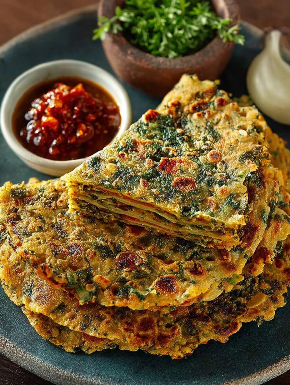 Multigrain Moringa Thepla