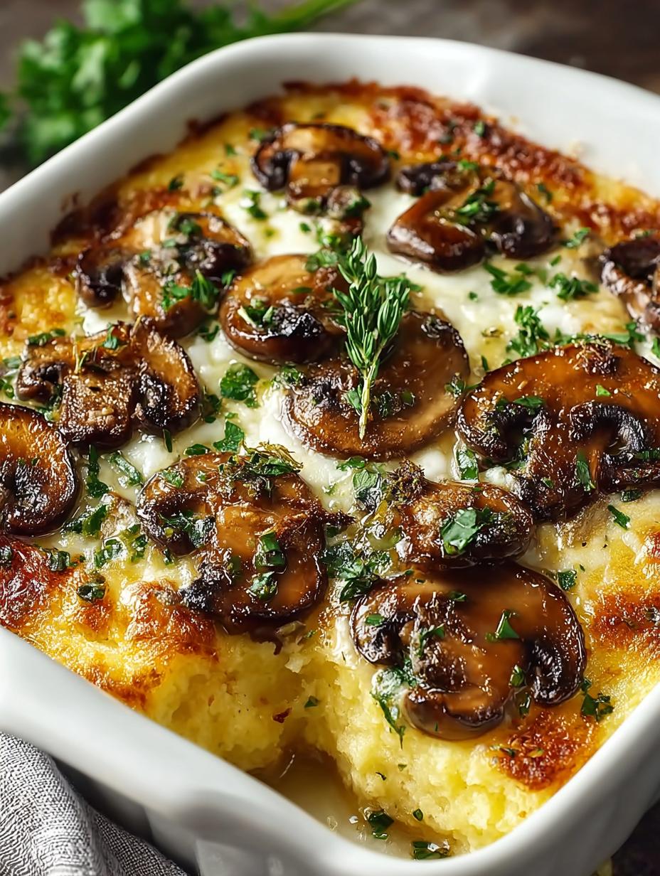 Mushroom Polenta Casserole: 6 Reasons to Love This Dish - Mushroom Polenta Casserole - main visual representation