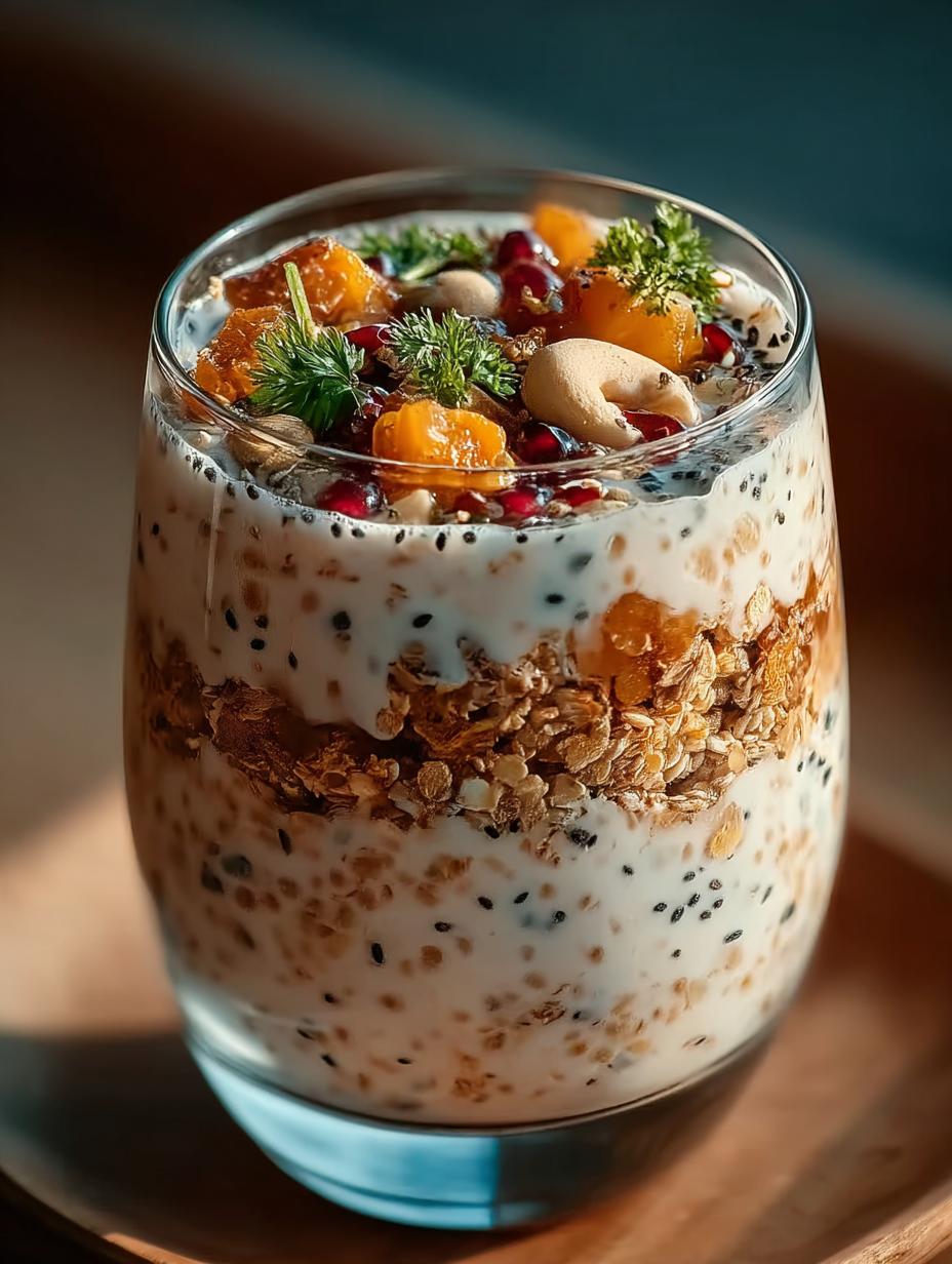 Nourishing Indian Overnight Oats: 5 Healthy Variations 4 Nourishing Indian Overnight Oats: 5 Healthy Variations - Nourishing Indian Overnight Oats - additional detail