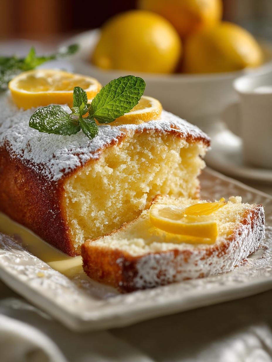 Old Fashioned Lemon Pound: 7 Steps to Perfect Moistness - Old Fashioned Lemon Pound - main visual representation