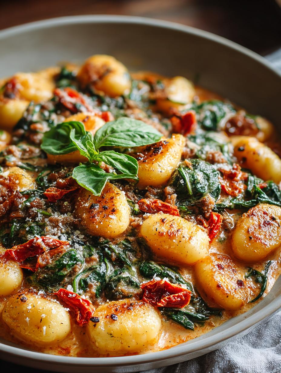 One Pan Creamy Gnocchi: 30-Minute Comfort Food - One Pan Creamy Gnocchi - additional detail