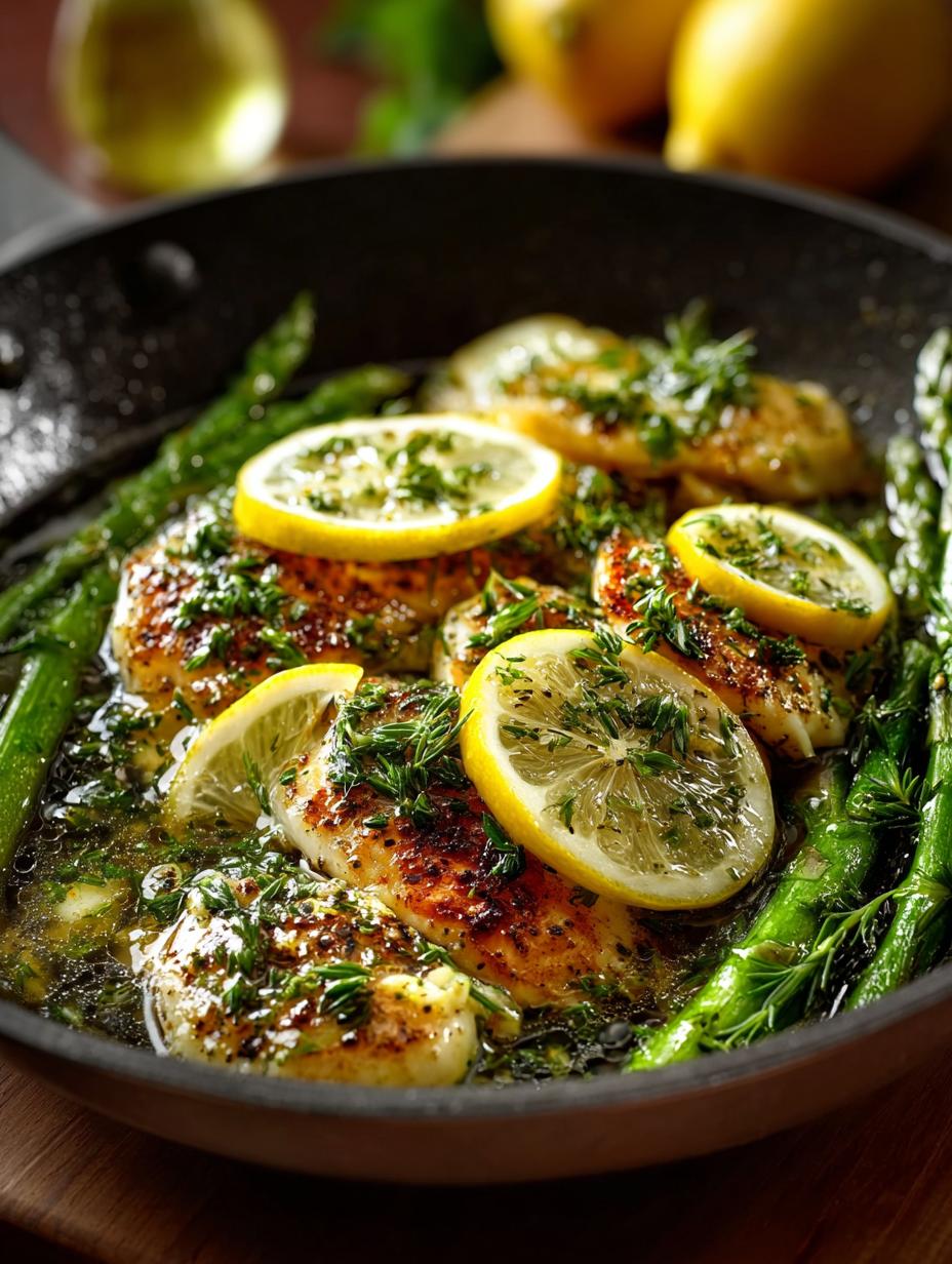 One Pan Lemon Herb