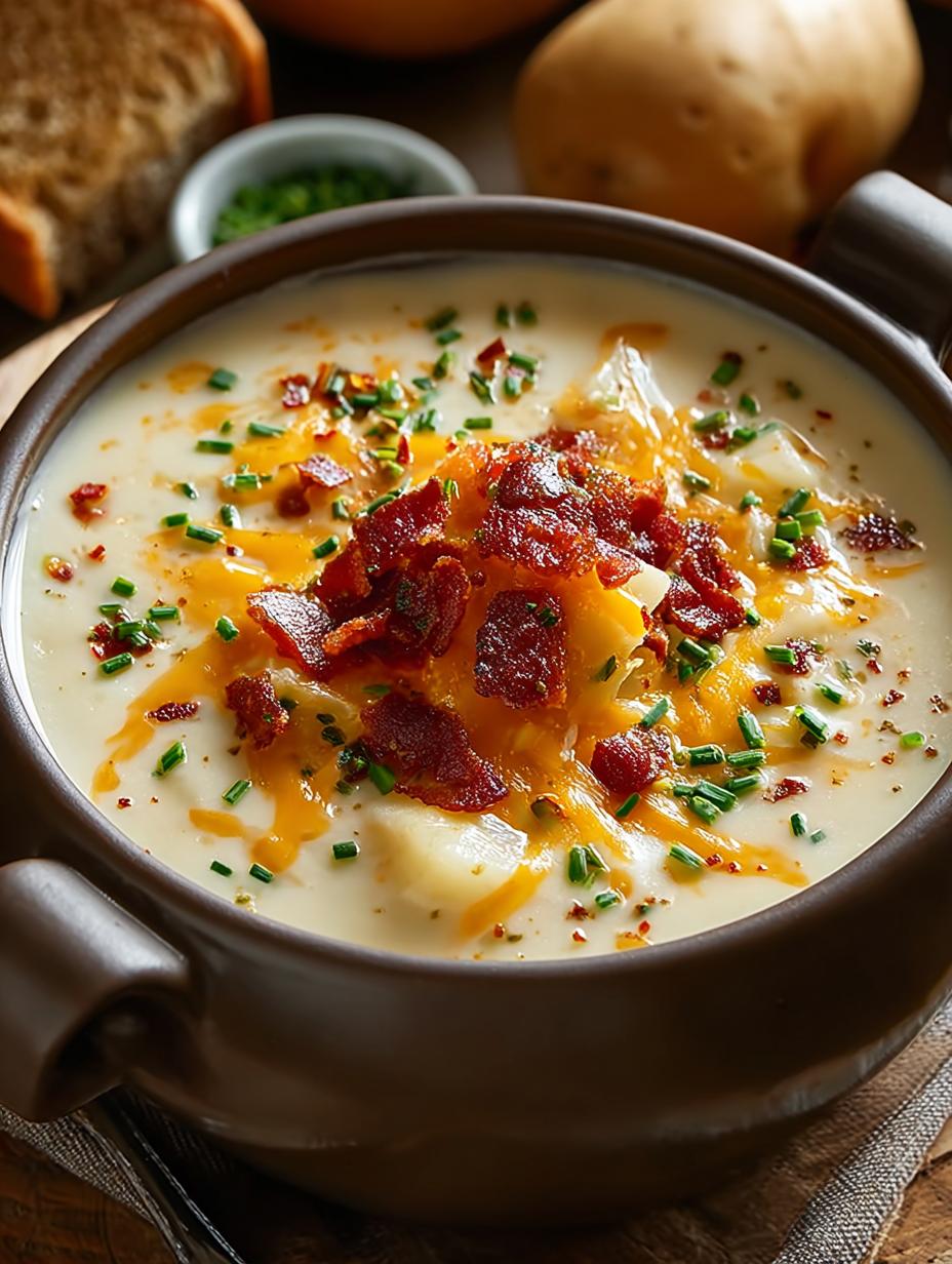 Indulge in 5-Star Outback Steakhouse Potato Soup Recipe 5 Indulge in 5-Star Outback Steakhouse Potato Soup Recipe - Outback Steakhouse Potato Soup - additional detail
