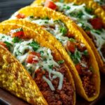 Oven Baked Cheesy Tacos