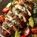 Parmesan Avocado Chicken Salad