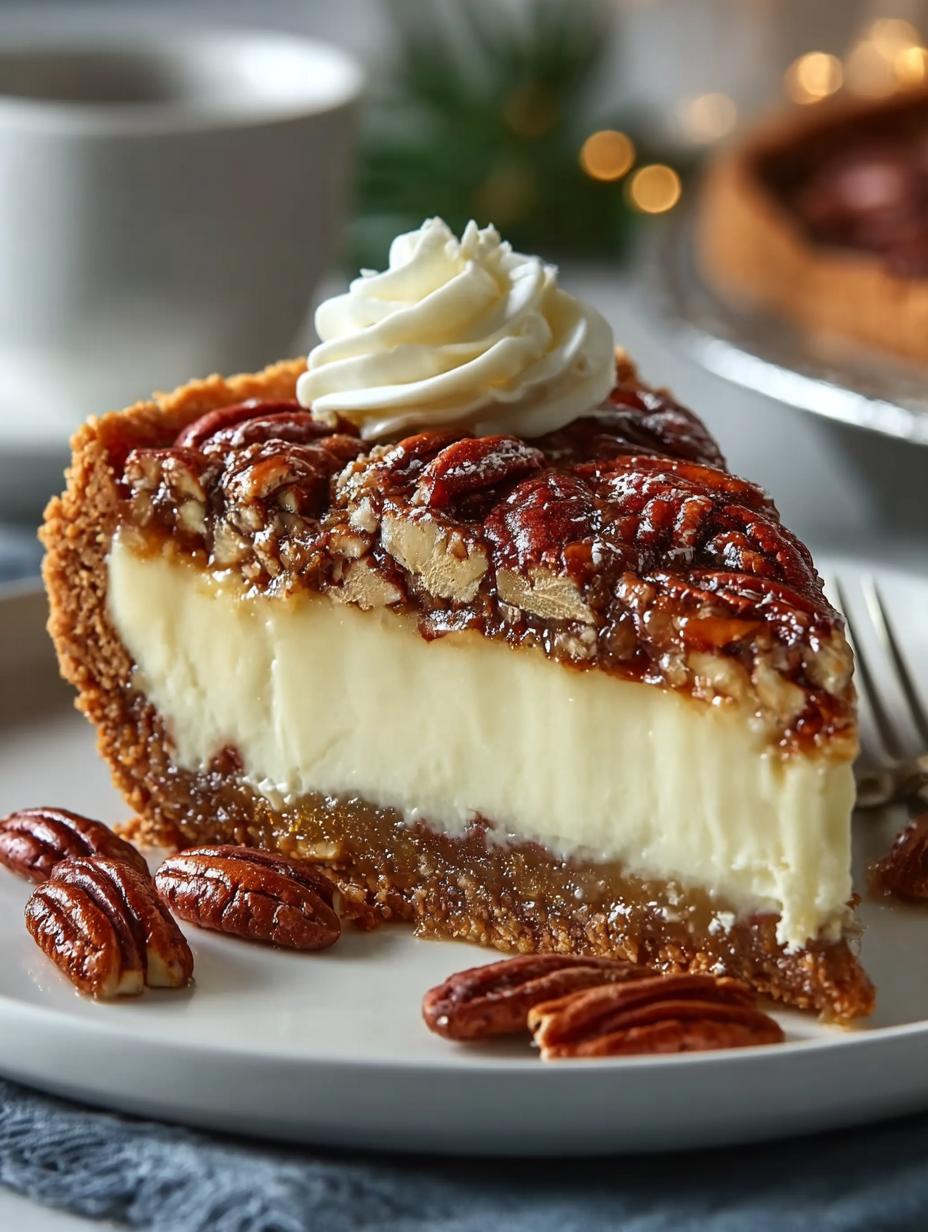 Pecan Cheesecake Pie