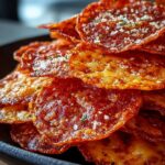 Pepperoni Cheese Crisps