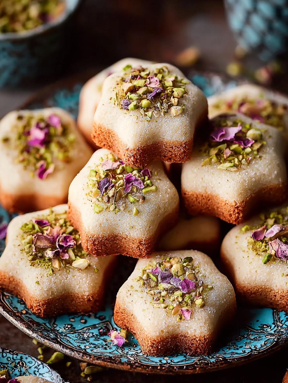 Persian Love Cookies: 24 Delightful Shortbread Treats - Persian Love Cookies - main visual representation