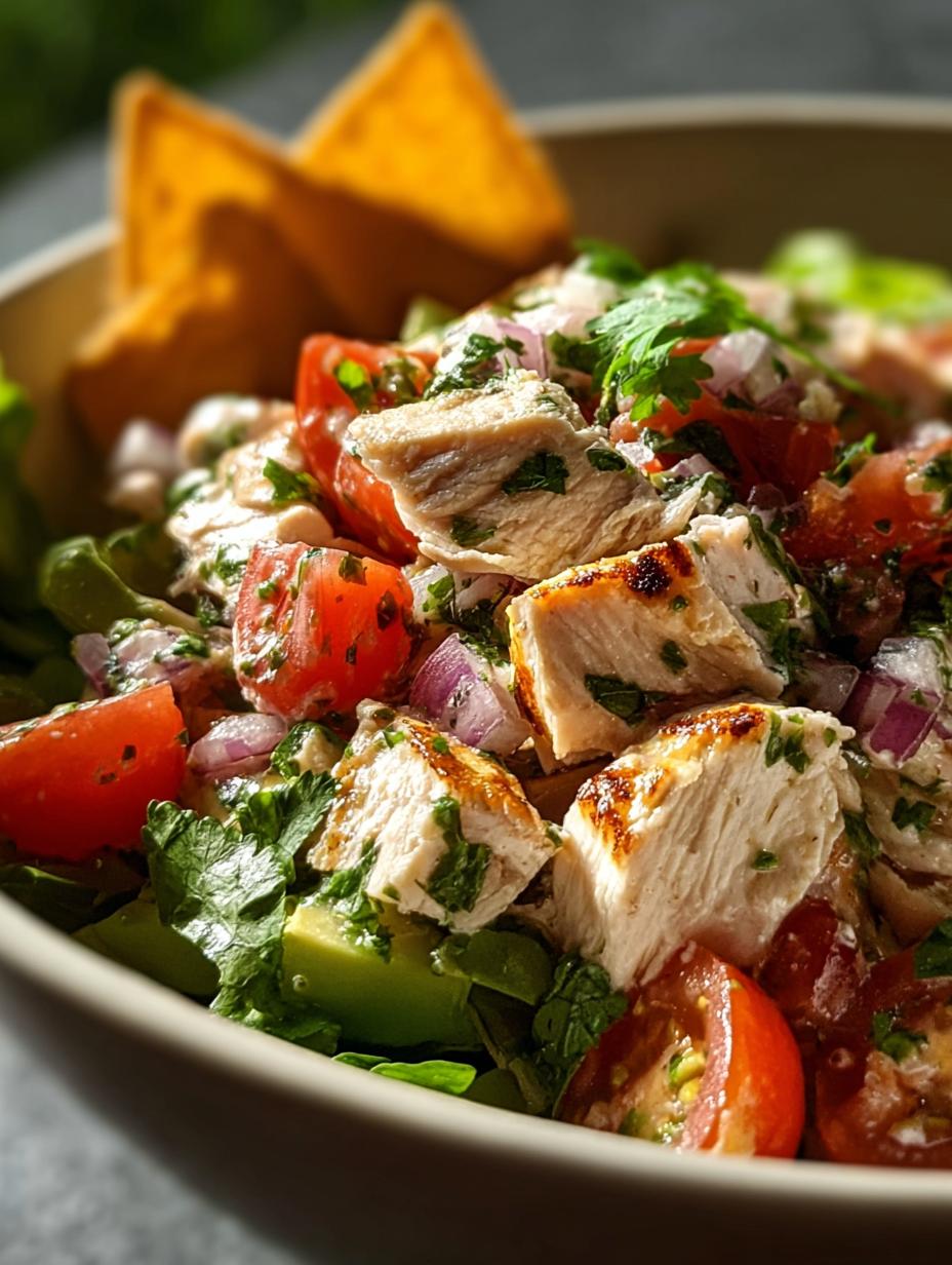 Zesty Peruvian Chicken Salad Recipe to Brighten Your Day 5 Zesty Peruvian Chicken Salad Recipe to Brighten Your Day - Peruvian Chicken Salad - additional detail