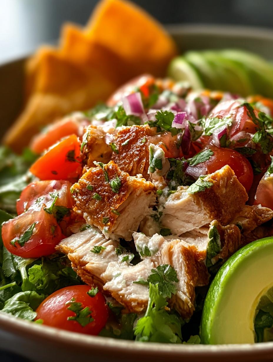 Peruvian Chicken Salad