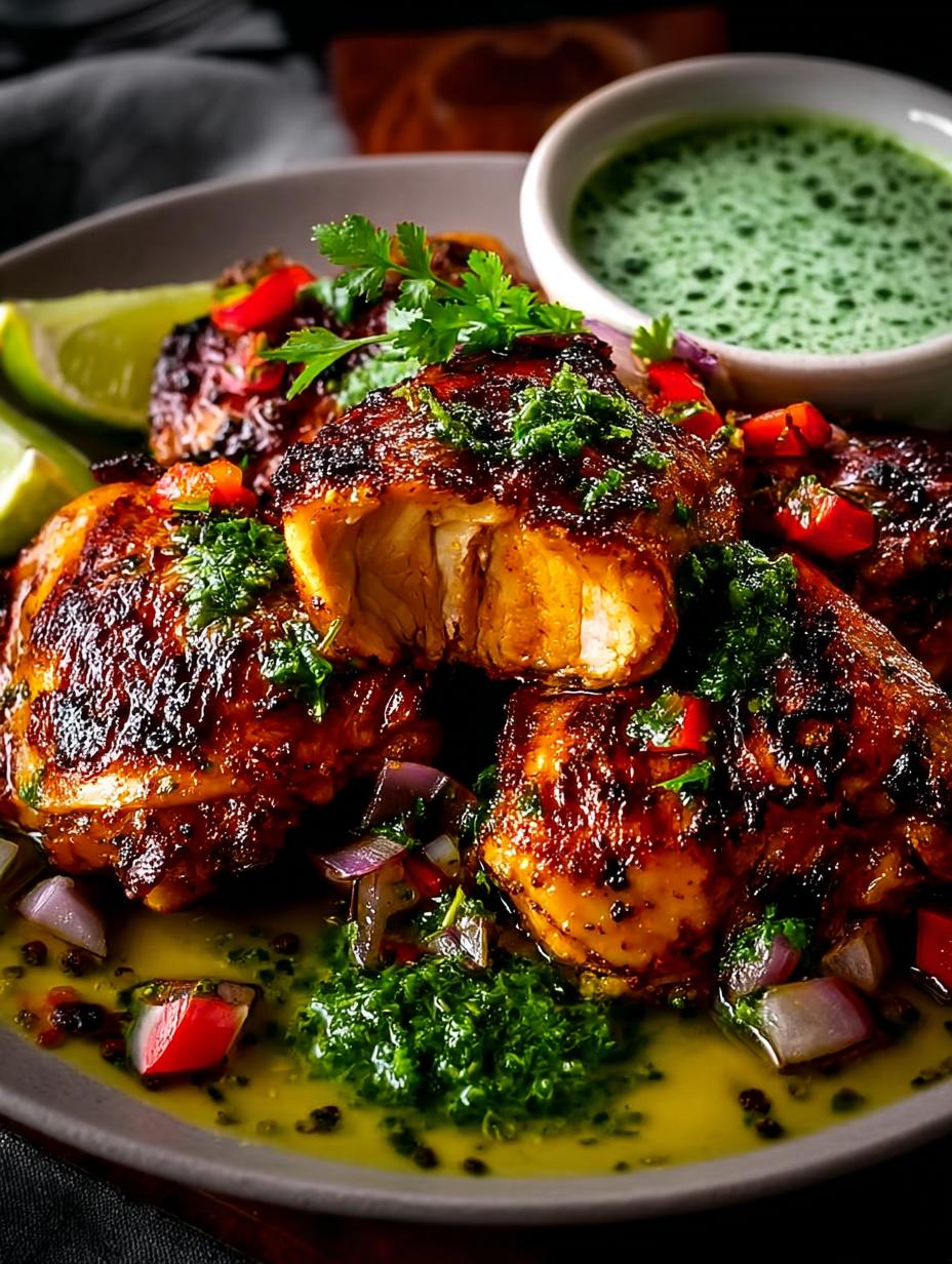 Peruvian Chicken with Green