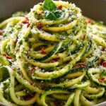 Pesto Zucchini Noodles