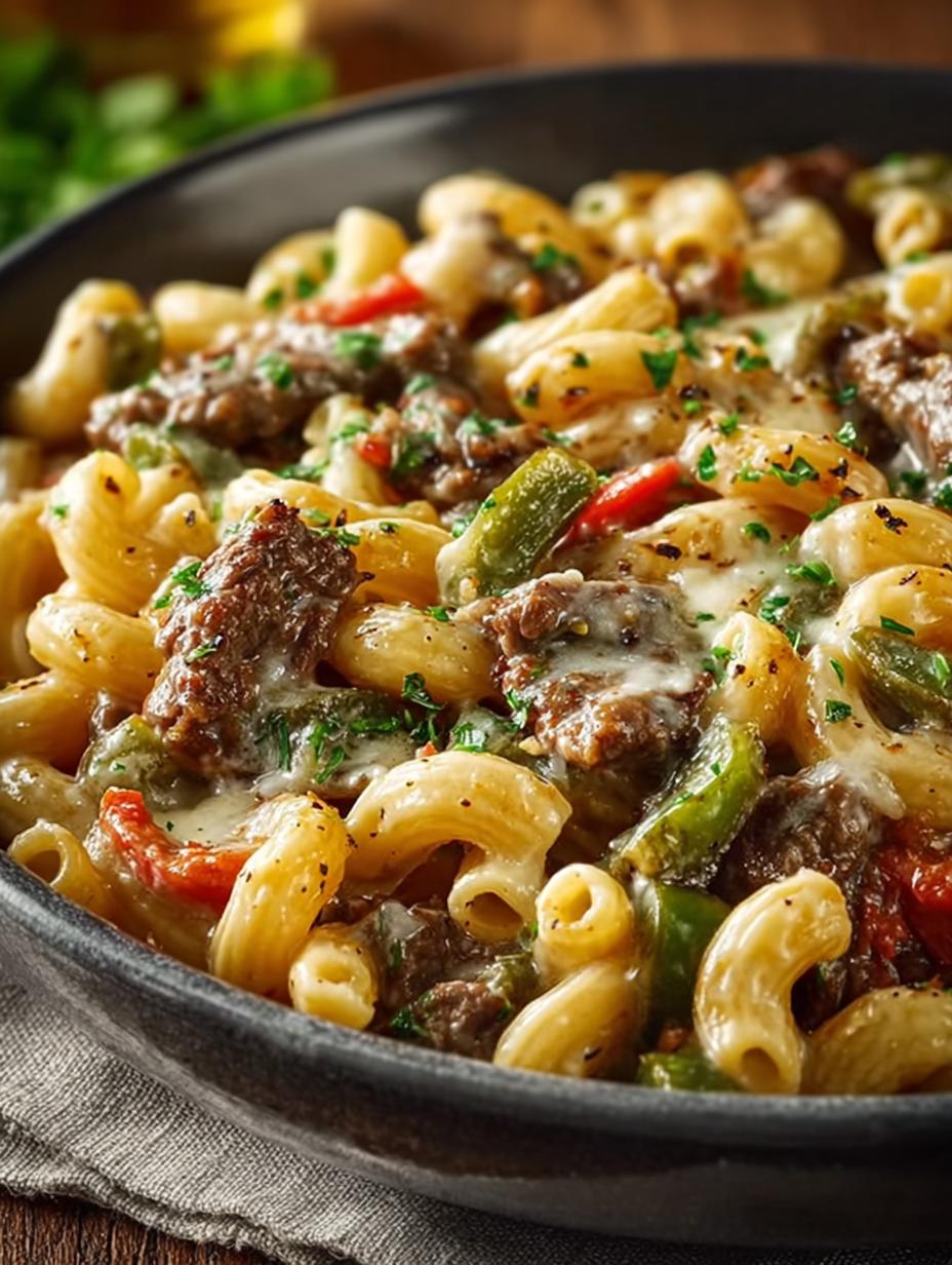Creamy Philly Cheesesteak Pasta: A 30-Minute Delight - Philly Cheesesteak Pasta - additional detail