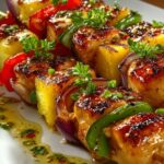 Pineapple Chicken Kabobs