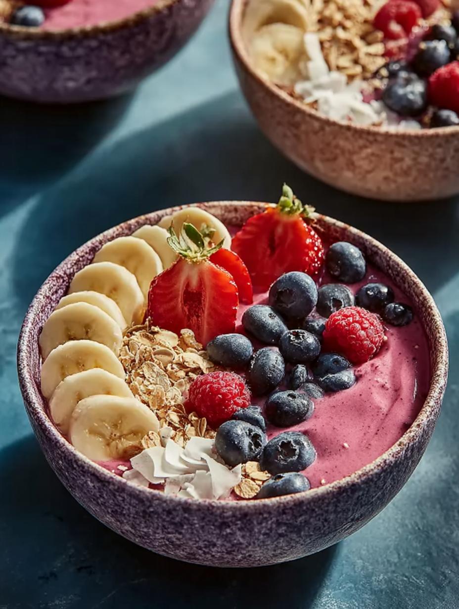 Pink Smoothie Bowls