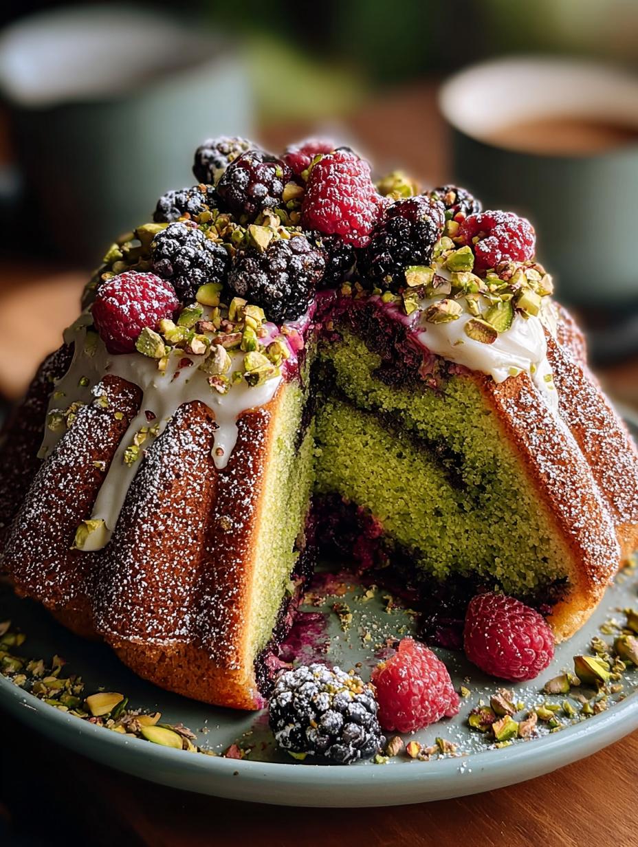 Pistachio Blackberry Olive Oil