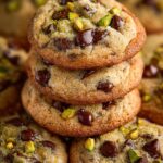 Pistachio Chocolate Chip Cookies