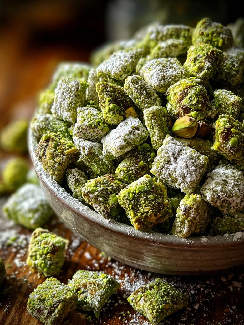 Pistachio Puppy Chow