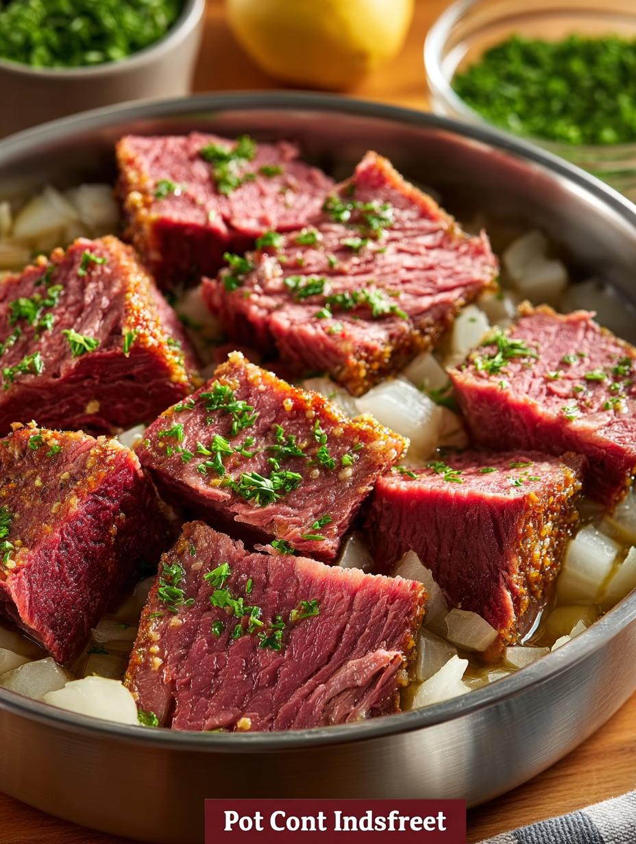 Tender Pot Corned Beef: An Easy Hearty Recipe - Pot Corned Beef - main visual representation