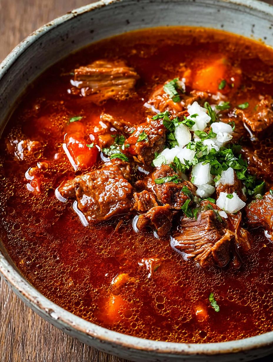 Hearty Pozole Rojo with Pork: 5 Steps to Comfort - Pozole Rojo with Pork - additional detail