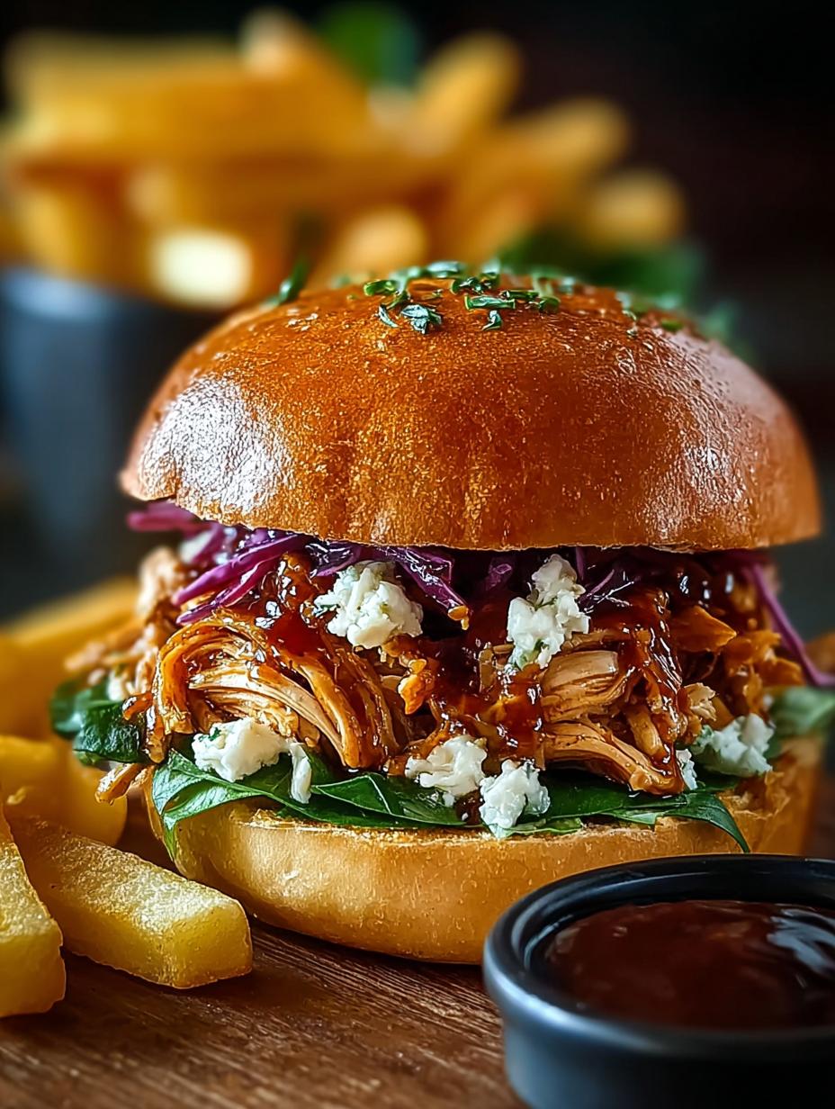 Mouthwatering Pulled Chicken Burger Recipe You'll Love 4 Mouthwatering Pulled Chicken Burger Recipe You'll Love - Pulled Chicken Burger - main visual representation