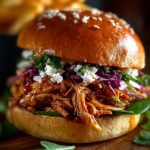 Pulled Chicken Burger