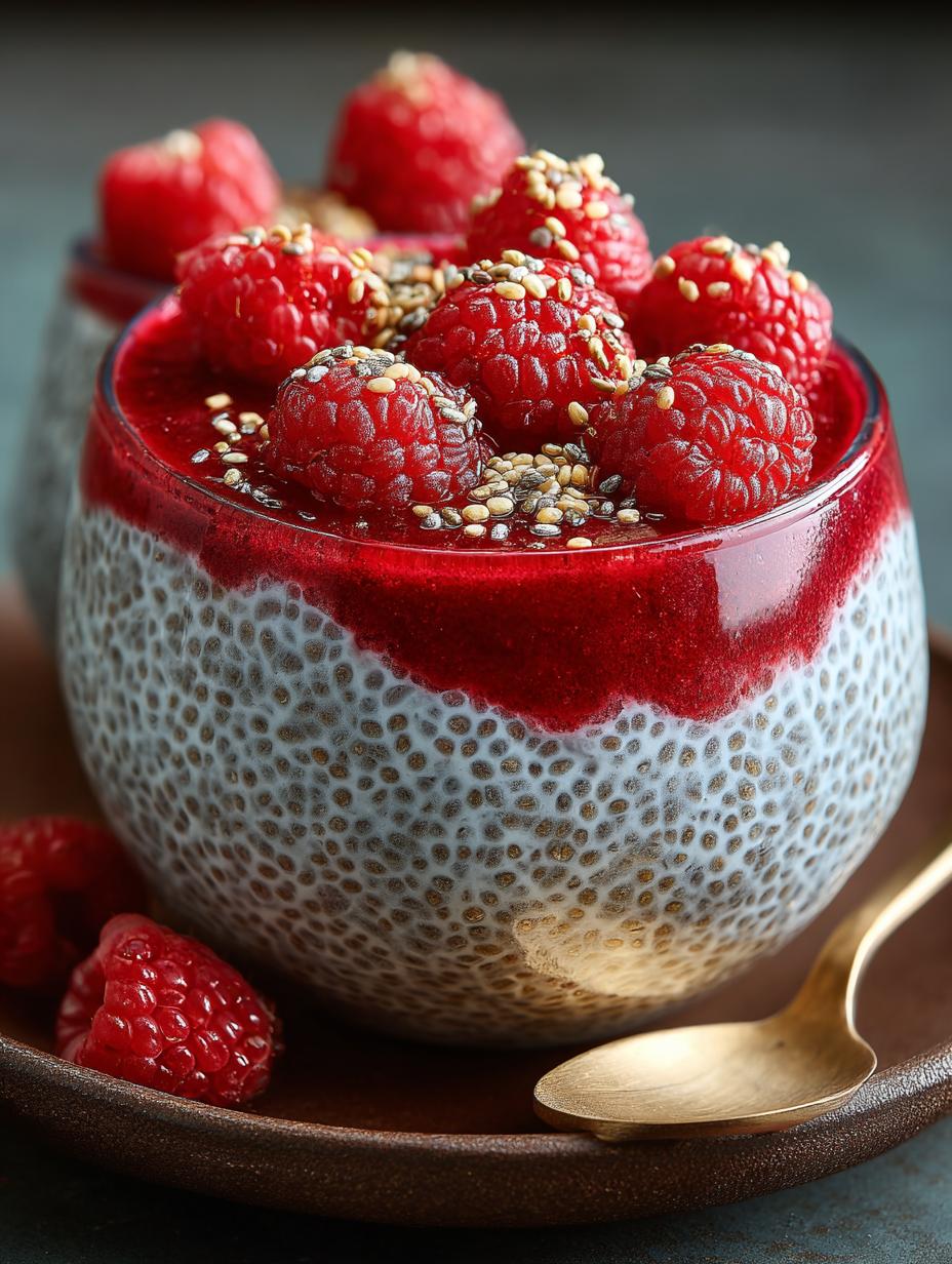 Raspberry Chia Seed Pudding