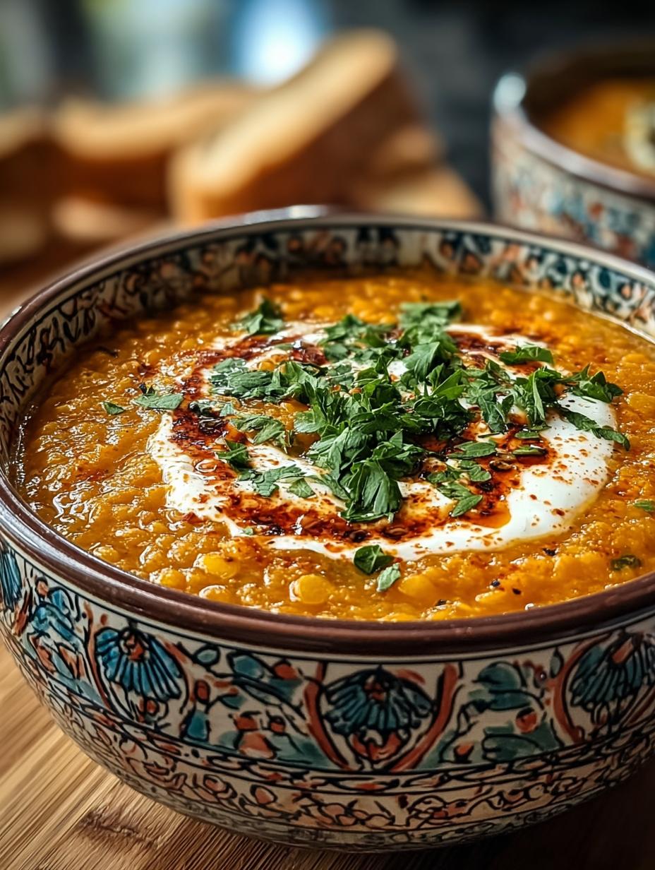 Red Lentil Turkish Soup