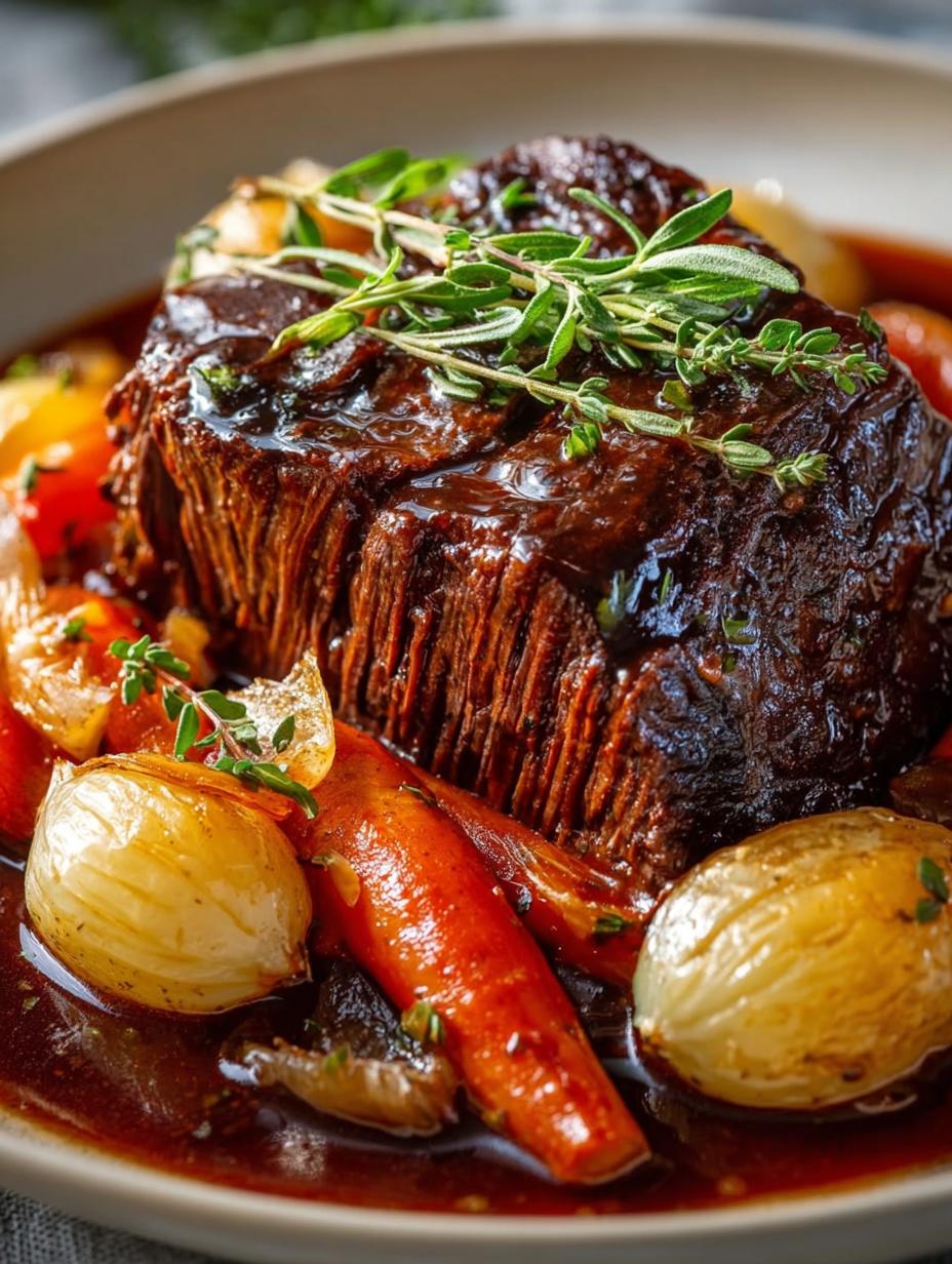 Red Wine Pot Roast: 7 Steps for a Perfect Dinner - Red Wine Pot Roast - additional detail