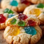 Retro Christmas Gumdrop Cookies