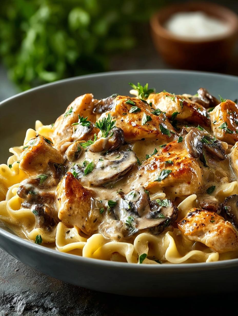 Rich Chicken Stroganoff: 30-Minute Comfort Food Delight - Rich Chicken Stroganoff - main visual representation