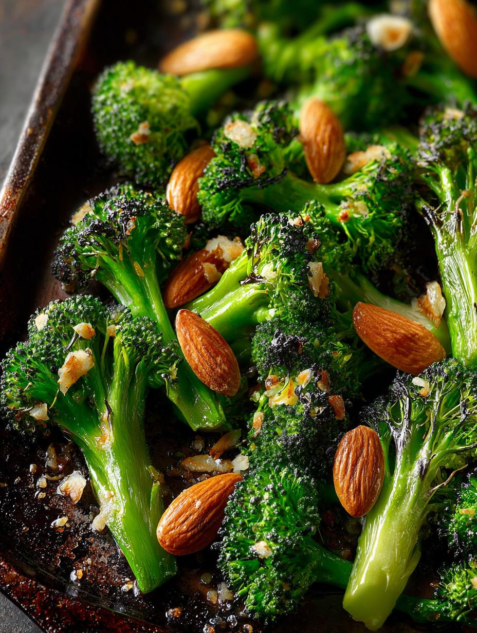 Roasted Broccoli Roasted Almonds